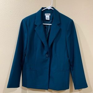 Turquoise blazer